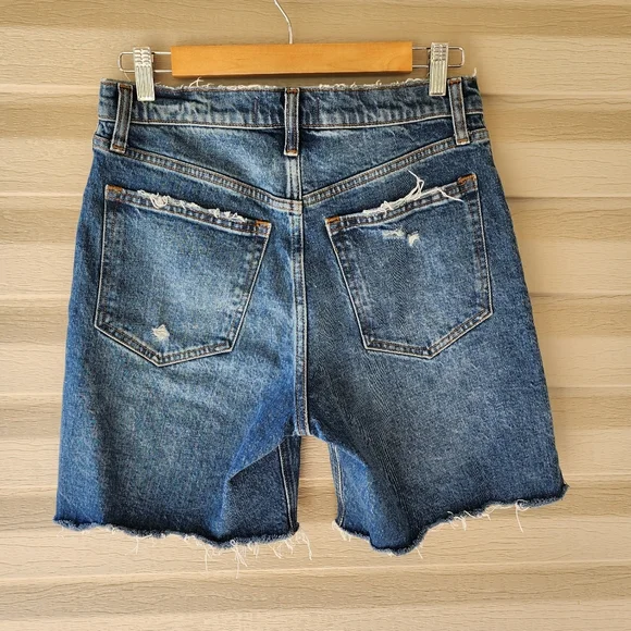 Abercrombie & Fitch Blue Denim Jean Shorts - Picture 9 of 10